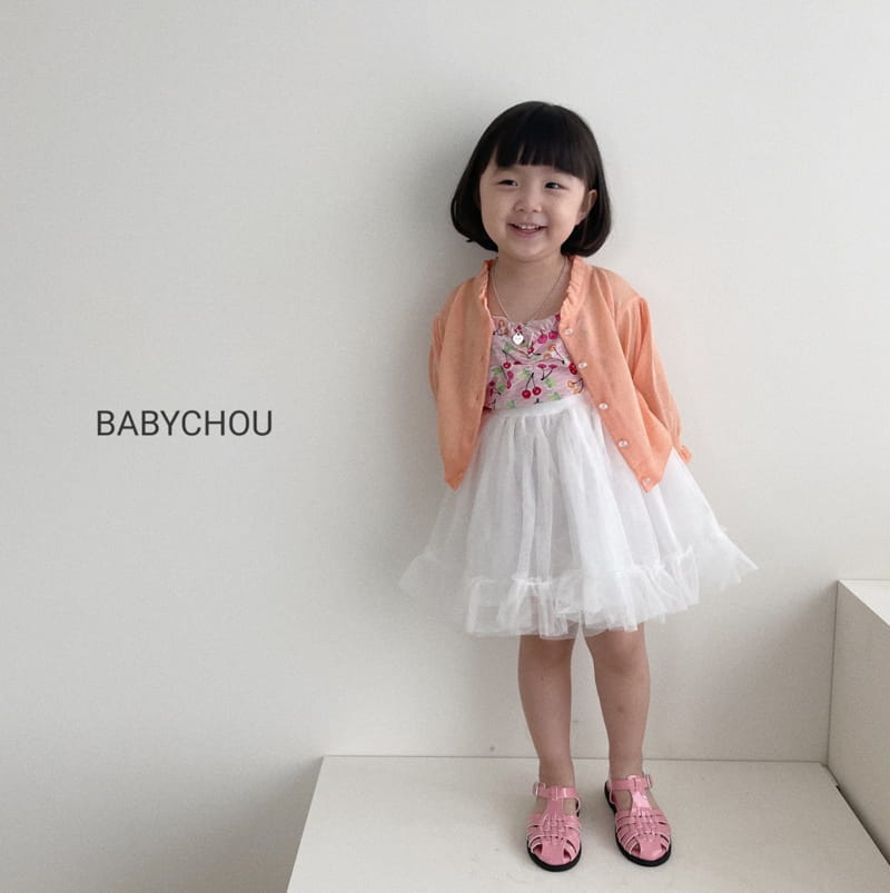 BABYCHOU - Korean Children Fashion - #Kfashion4kids - Cherry Sleeveless - 10