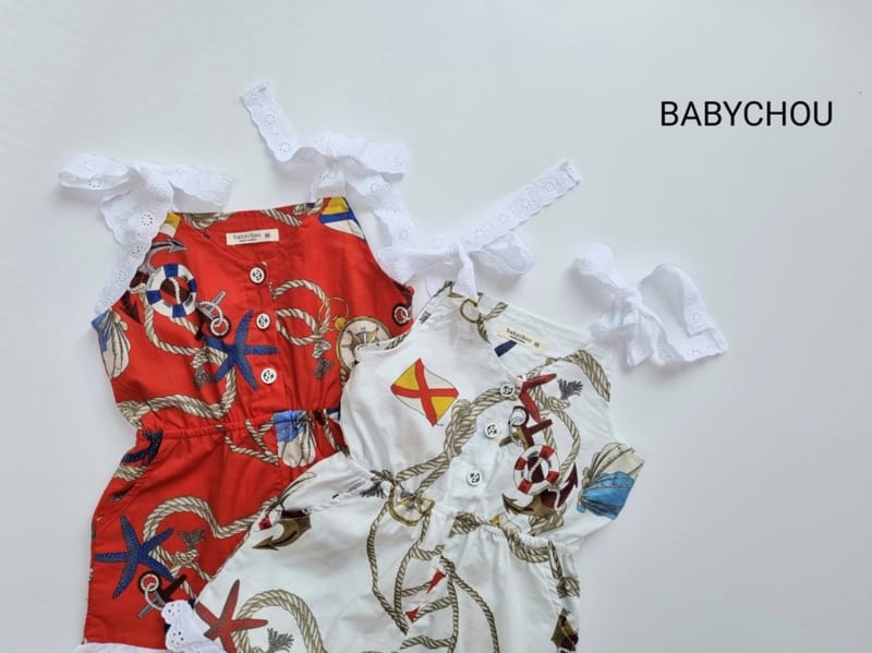 BABYCHOU - Korean Children Fashion - #Kfashion4kids - Marine Jumpsuit - 2