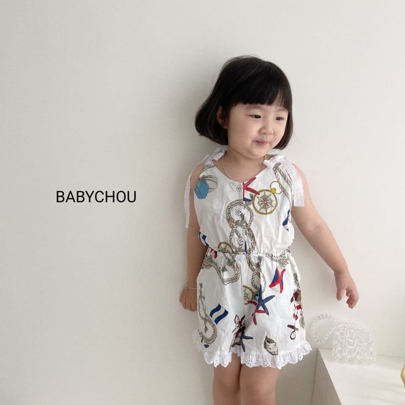 BABYCHOU - Korean Children Fashion - #Kfashion4kids - Marine Jumpsuit - 8