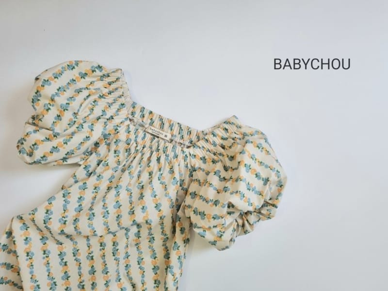 BABYCHOU - Korean Children Fashion - #Kfashion4kids - Blooming One-piece - 4