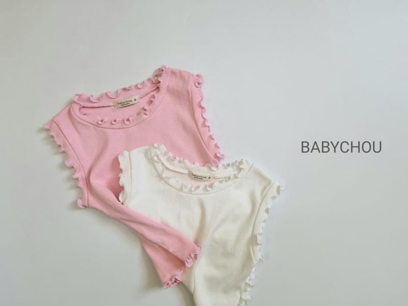 BABYCHOU - Korean Children Fashion - #Kfashion4kids - Rolling Sleeveless - 3