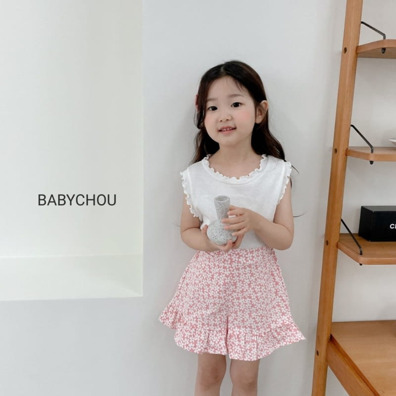 BABYCHOU - Korean Children Fashion - #Kfashion4kids - Rolling Sleeveless - 5