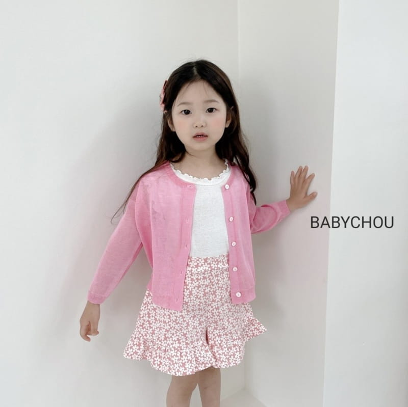 BABYCHOU - Korean Children Fashion - #Kfashion4kids - Rolling Sleeveless - 6