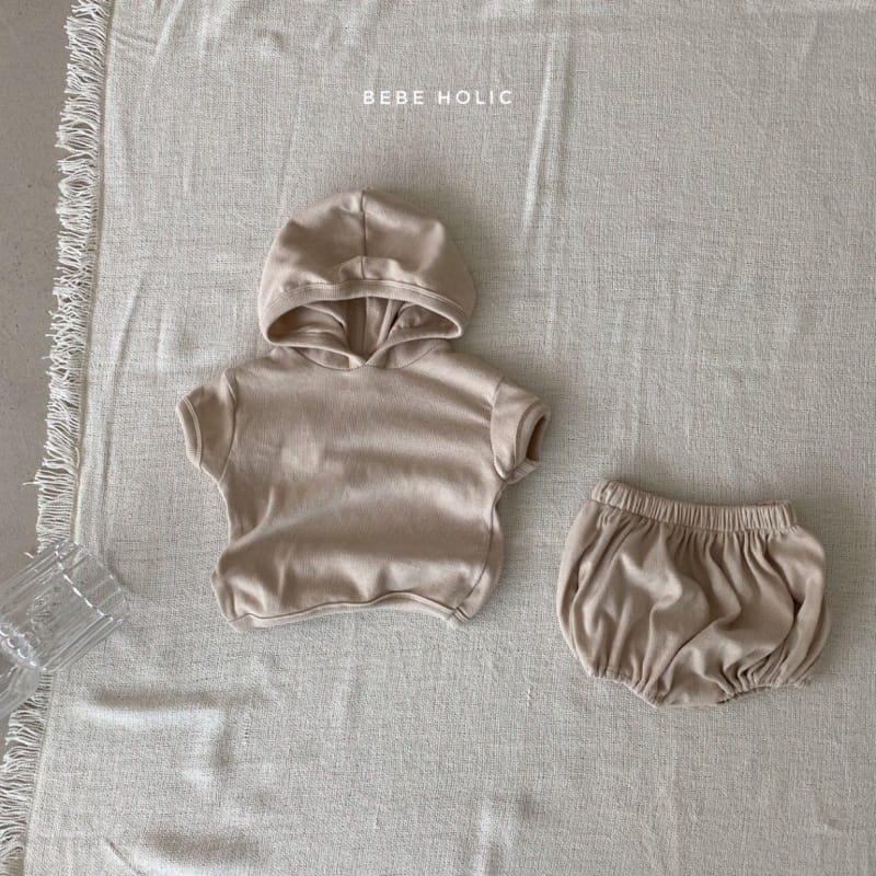 BEBE HOLIC - Korean Children Fashion - #Kfashion4kids - Mild Hoody Bottom Set - 4