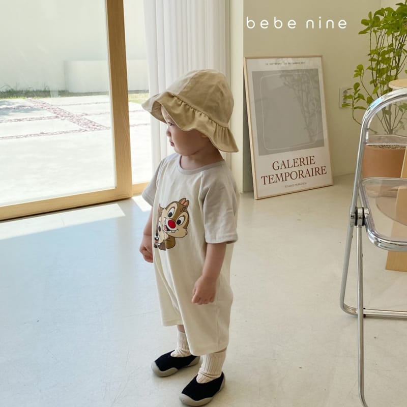 BEBE NINE - Korean Children Fashion - #Kfashion4kids - Squirrel Raglan Bodysuit - 3