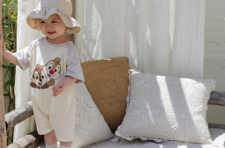 BEBE NINE - Korean Children Fashion - #Kfashion4kids - Squirrel Raglan Bodysuit - 7