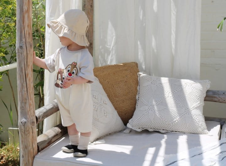 BEBE NINE - Korean Children Fashion - #Kfashion4kids - Squirrel Raglan Bodysuit - 8
