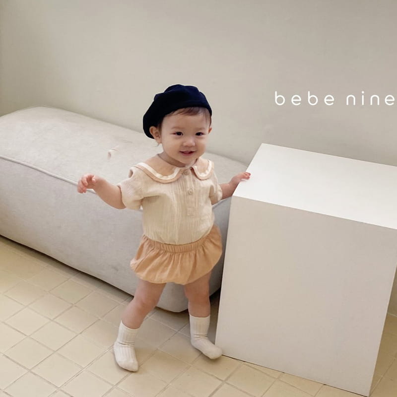 BEBE NINE - Korean Children Fashion - #Kfashion4kids - Color Sailor Top Bottom Set