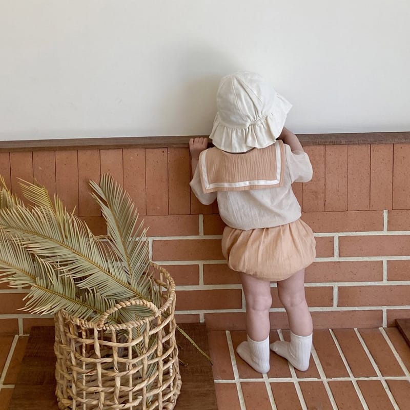 BEBE NINE - Korean Children Fashion - #Kfashion4kids - Color Sailor Top Bottom Set - 3