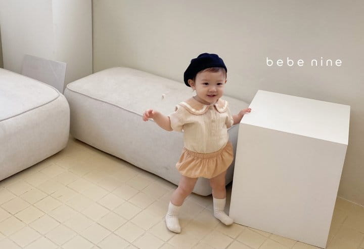 BEBE NINE - Korean Children Fashion - #Kfashion4kids - Color Sailor Top Bottom Set - 8