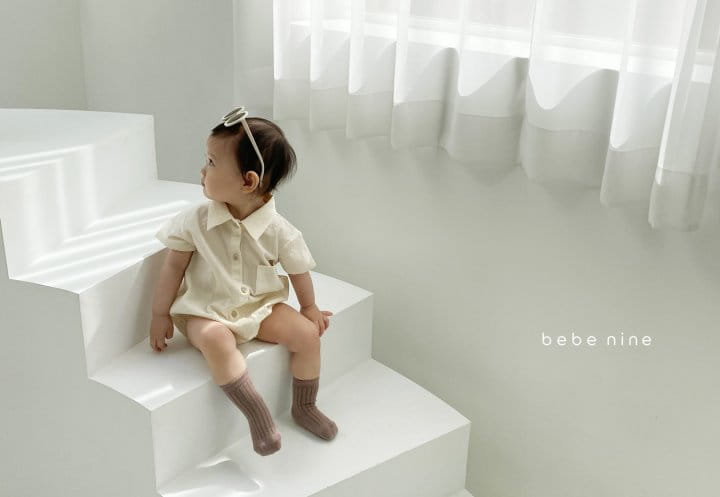 BEBE NINE - Korean Children Fashion - #Kfashion4kids - Summer Collar Bodysuit - 10