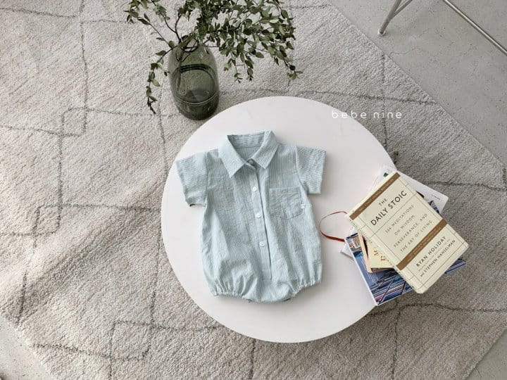BEBE NINE - Korean Children Fashion - #Kfashion4kids - Summer Collar Bodysuit - 12