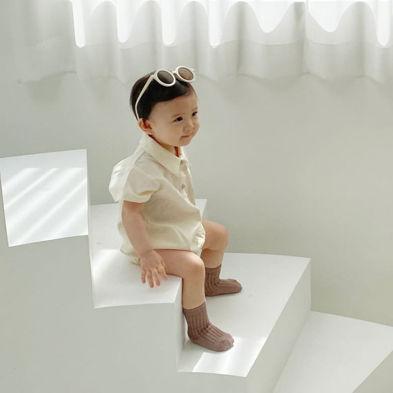 BEBE NINE - Korean Children Fashion - #Kfashion4kids - Summer Collar Bodysuit - 4