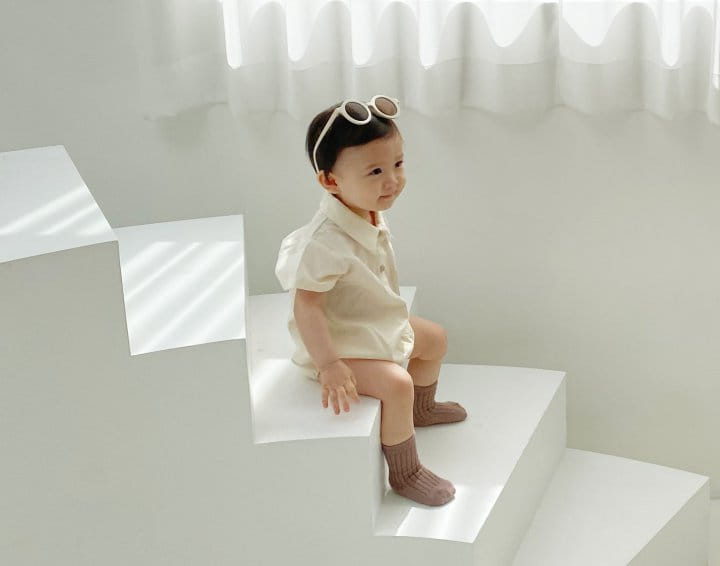 BEBE NINE - Korean Children Fashion - #Kfashion4kids - Summer Collar Bodysuit - 9