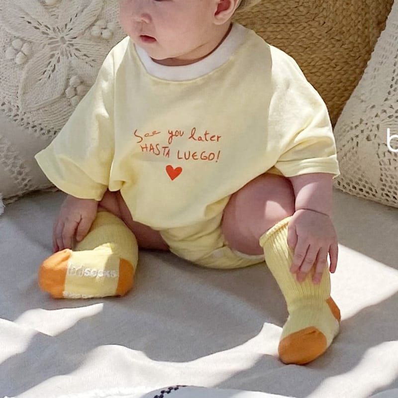 BEBE NINE - Korean Children Fashion - #Kfashion4kids - Summer Heart Bodysuit