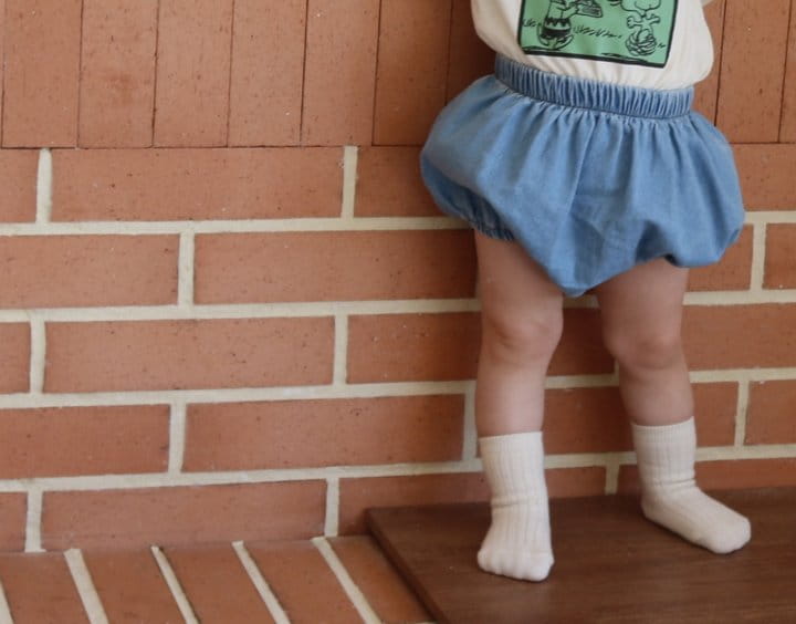 BEBE NINE - Korean Children Fashion - #Kfashion4kids - Denim Bloomer - 11
