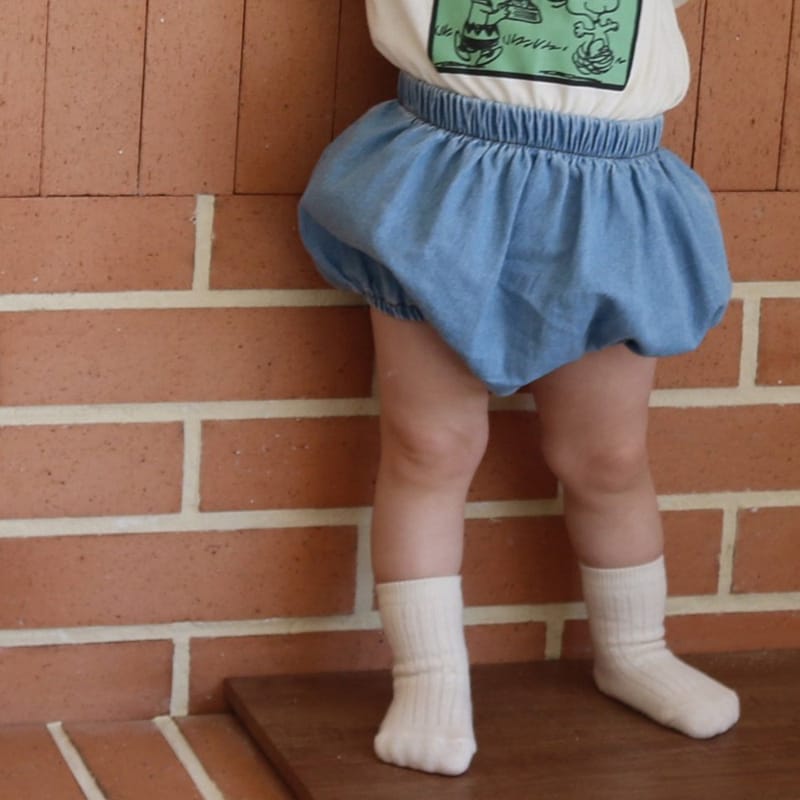 BEBE NINE - Korean Children Fashion - #Kfashion4kids - Denim Bloomer - 4