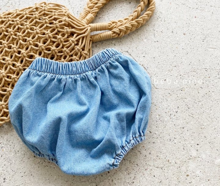 BEBE NINE - Korean Children Fashion - #Kfashion4kids - Denim Bloomer - 7