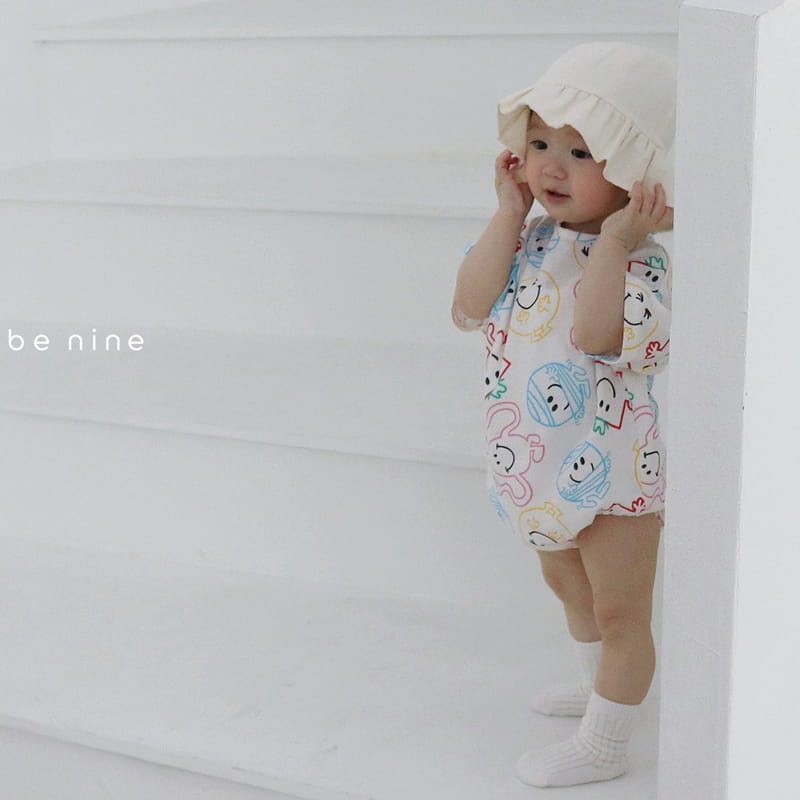 BEBE NINE - Korean Children Fashion - #Kfashion4kids - Puzzle Smile Bodysuit - 4