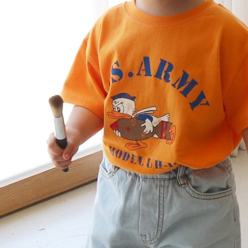 BEBE NINE - Korean Children Fashion - #Kfashion4kids - Rocket Duck Tee - 4