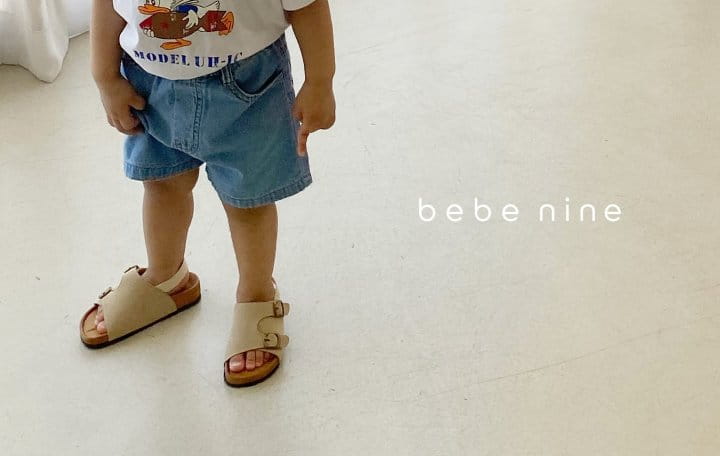 BEBE NINE - Korean Children Fashion - #Kfashion4kids - Kids Denim Shorts - 12