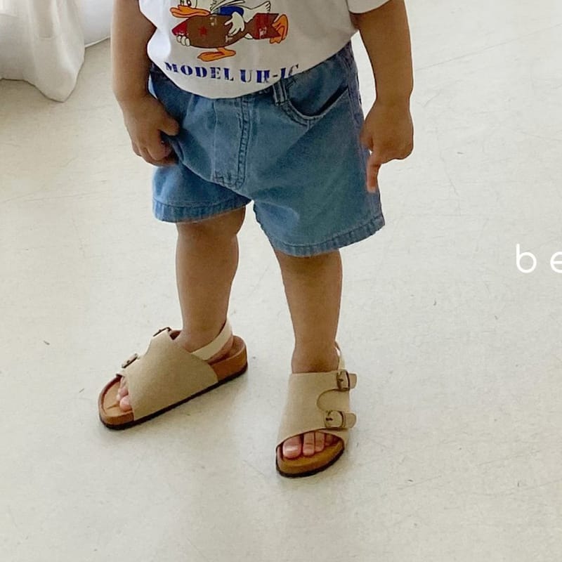 BEBE NINE - Korean Children Fashion - #Kfashion4kids - Kids Denim Shorts - 3