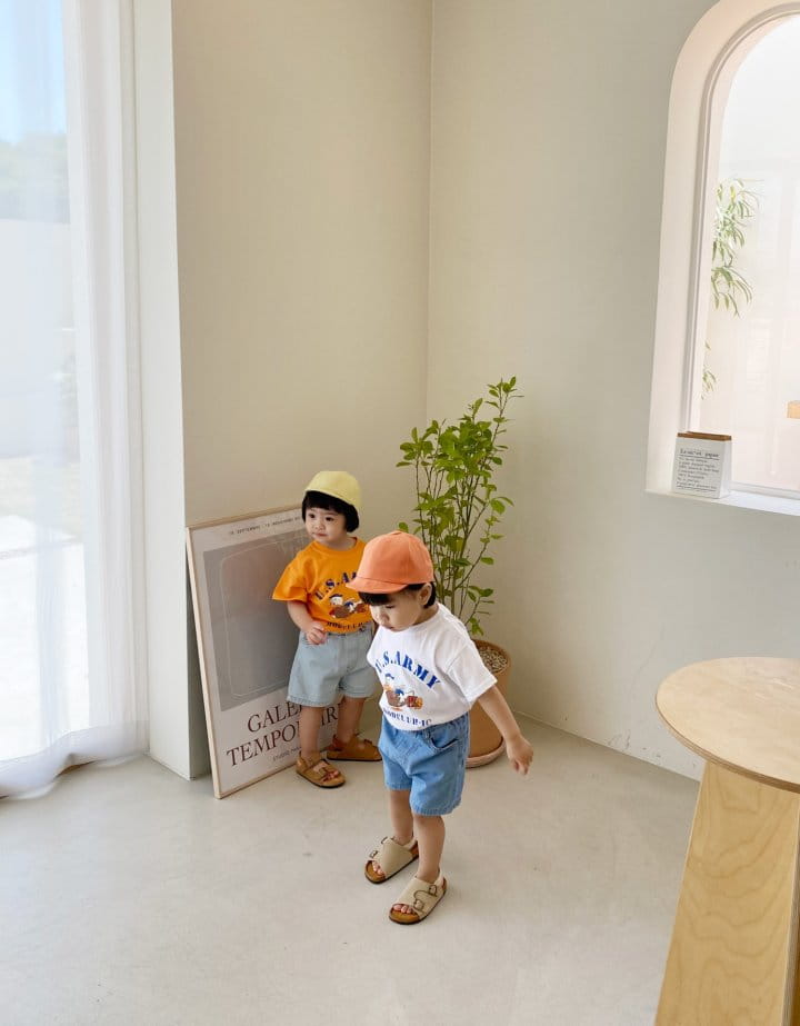 BEBE NINE - Korean Children Fashion - #Kfashion4kids - Kids Denim Shorts - 8