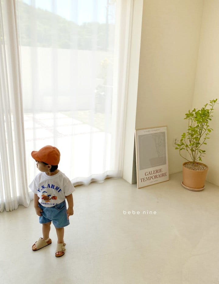 BEBE NINE - Korean Children Fashion - #Kfashion4kids - Kids Denim Shorts - 9