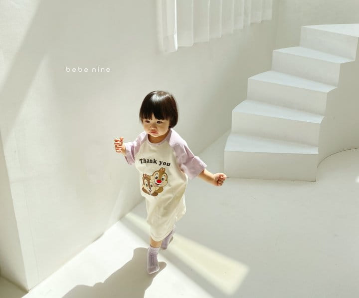 BEBE NINE - Korean Children Fashion - #Kfashion4kids - Squirrel One-piece - 9