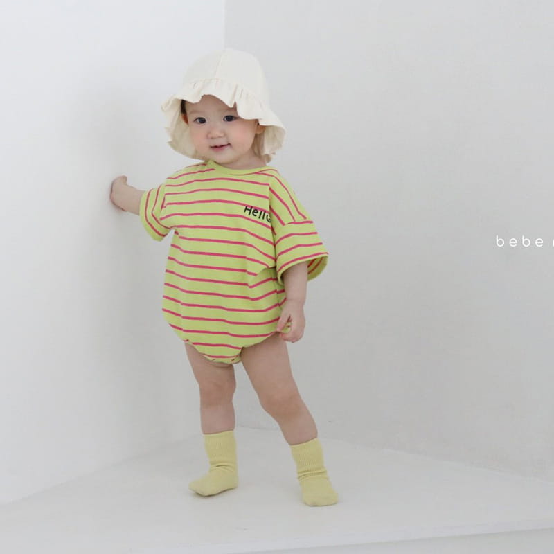 BEBE NINE - Korean Children Fashion - #Kfashion4kids - Pong Pong Bodysuit