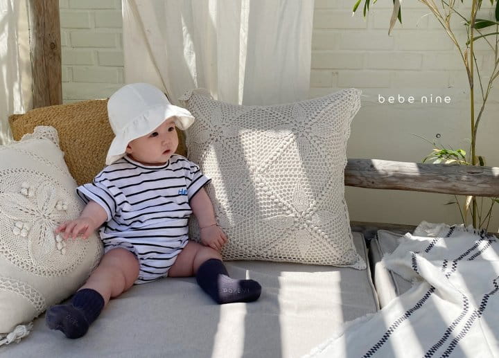 BEBE NINE - Korean Children Fashion - #Kfashion4kids - Pong Pong Bodysuit - 9