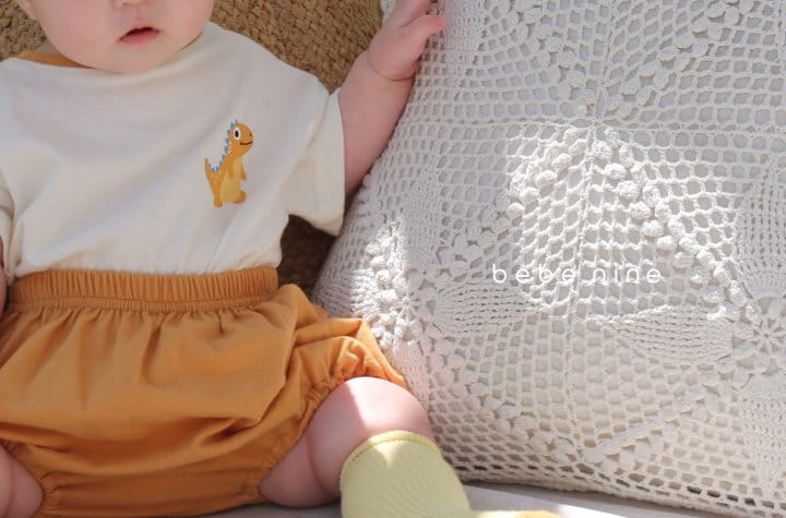 BEBE NINE - Korean Children Fashion - #Kfashion4kids - Dinosaur Top Bottom Set - 11