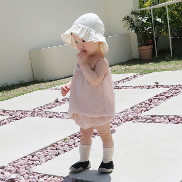 BEBE NINE - Korean Children Fashion - #Kfashion4kids - Lace Top Bloomer Set