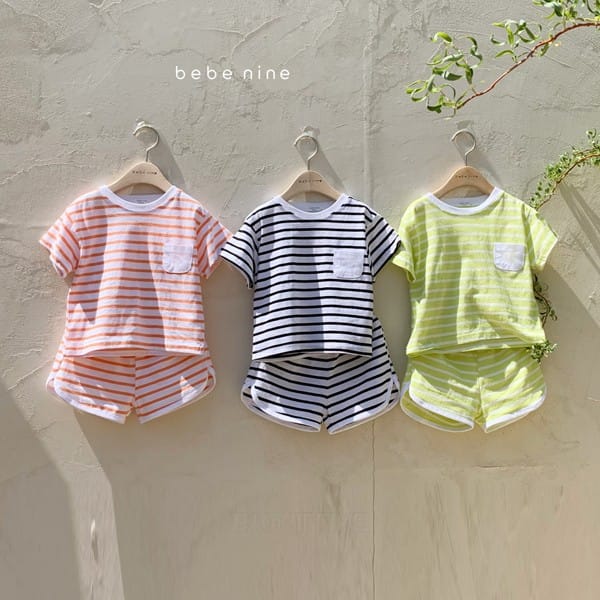 BEBE NINE - Korean Children Fashion - #Kfashion4kids - Sweet Top Bottom Set