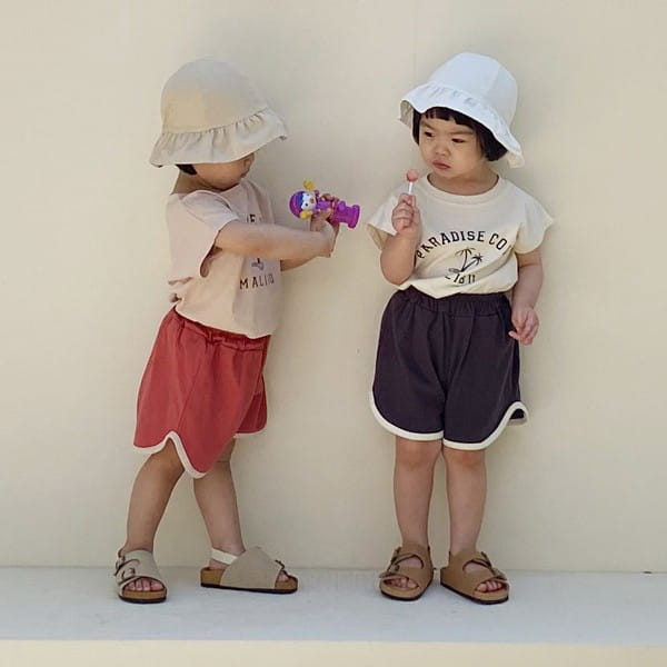 BEBE NINE - Korean Children Fashion - #Kfashion4kids - Aloha Top Bottom Set