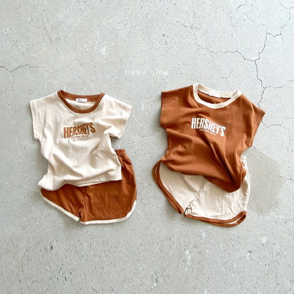 BEBE NINE - Korean Children Fashion - #Kfashion4kids - Hush Top Bottom Set