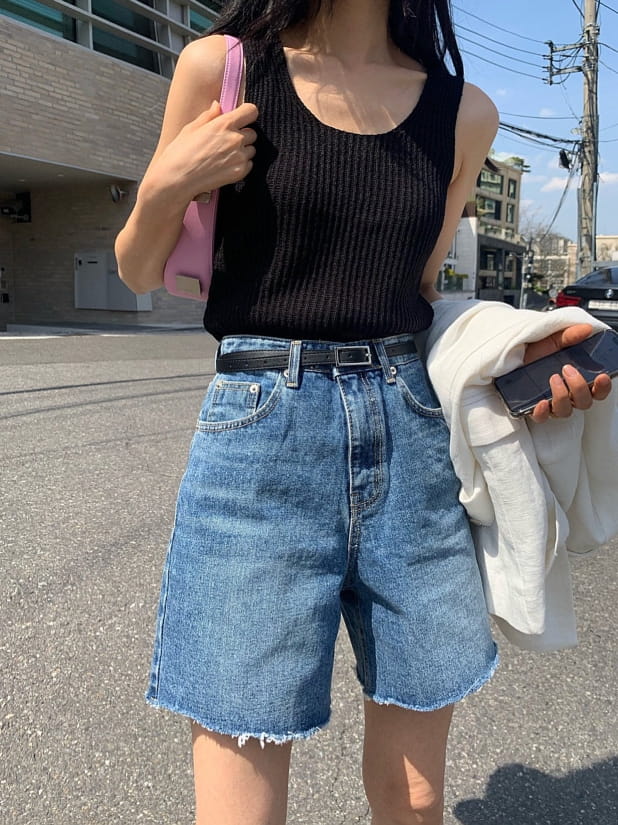 BETTER - Korean Children Fashion - #Kfashion4kids - Begin Denim Shorts - 4