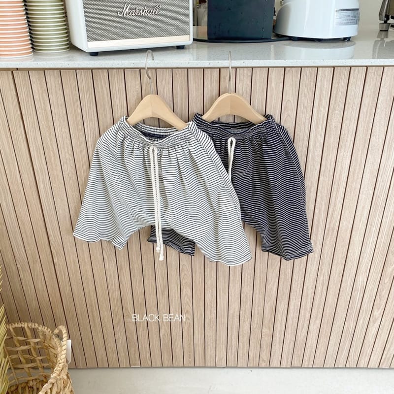 BLACK BEAN - Korean Children Fashion - #Kfashion4kids - Rope Bebe Shorts - 4