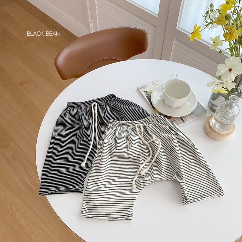 BLACK BEAN - Korean Children Fashion - #Kfashion4kids - Rope Bebe Shorts - 6