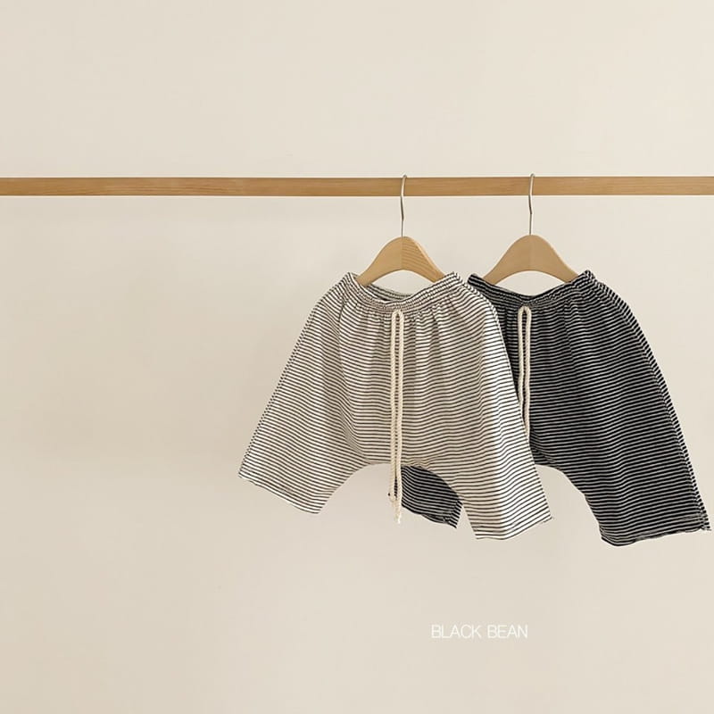 BLACK BEAN - Korean Children Fashion - #Kfashion4kids - Rope Bebe Shorts - 7
