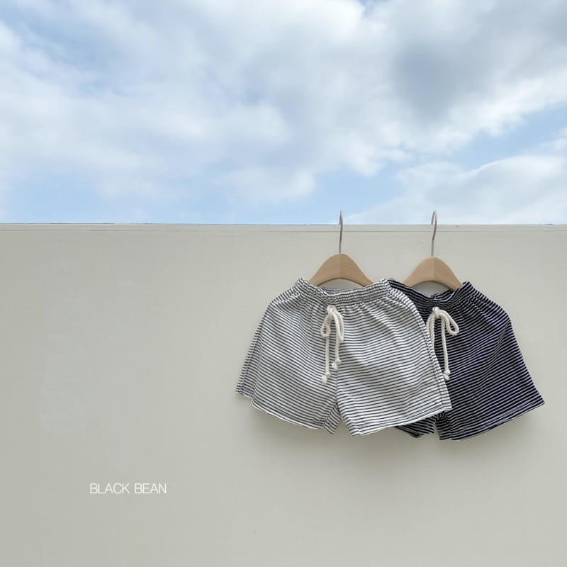 BLACK BEAN - Korean Children Fashion - #Kfashion4kids - Rope Shorts