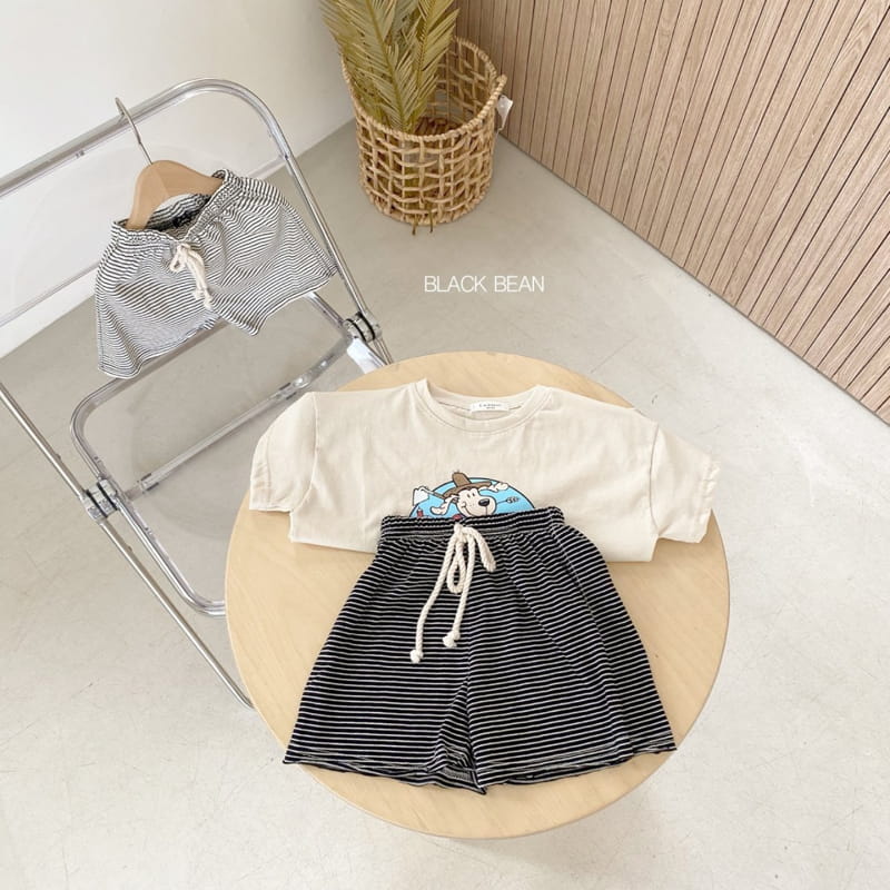 BLACK BEAN - Korean Children Fashion - #Kfashion4kids - Rope Shorts - 4