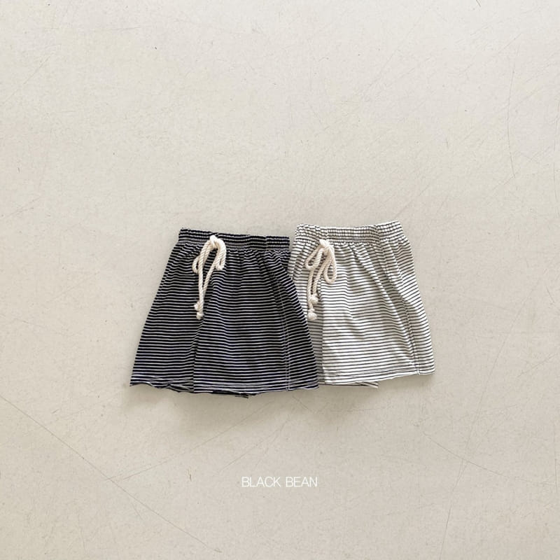 BLACK BEAN - Korean Children Fashion - #Kfashion4kids - Rope Shorts - 6