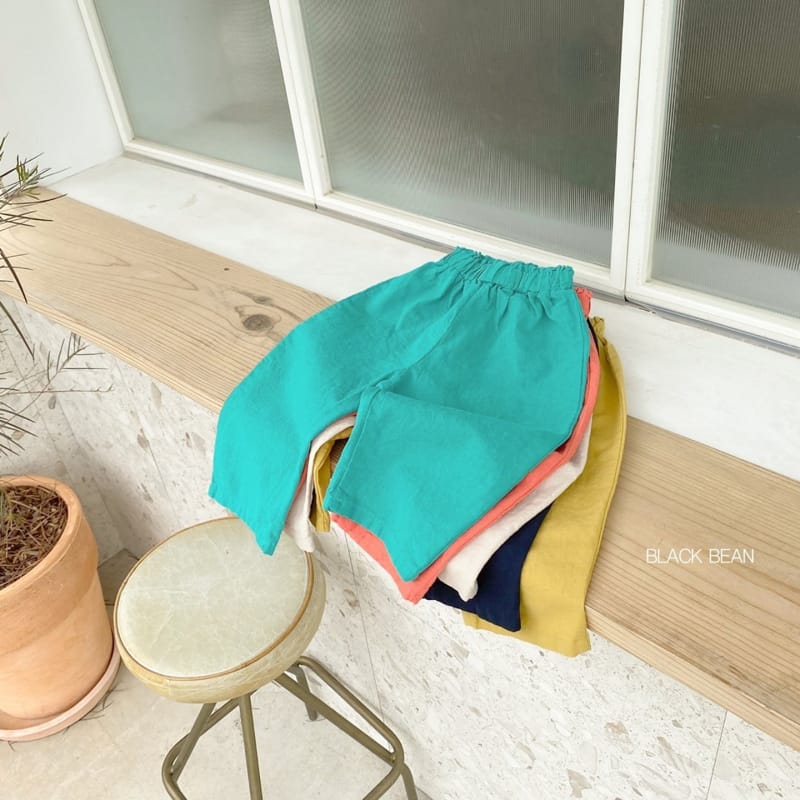 BLACK BEAN - Korean Children Fashion - #Kfashion4kids - Linen Capri Pants - 2