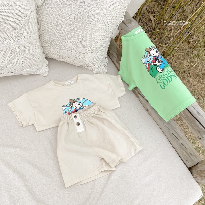 BLACK BEAN - Korean Children Fashion - #Kfashion4kids - Farmer Tee - 11