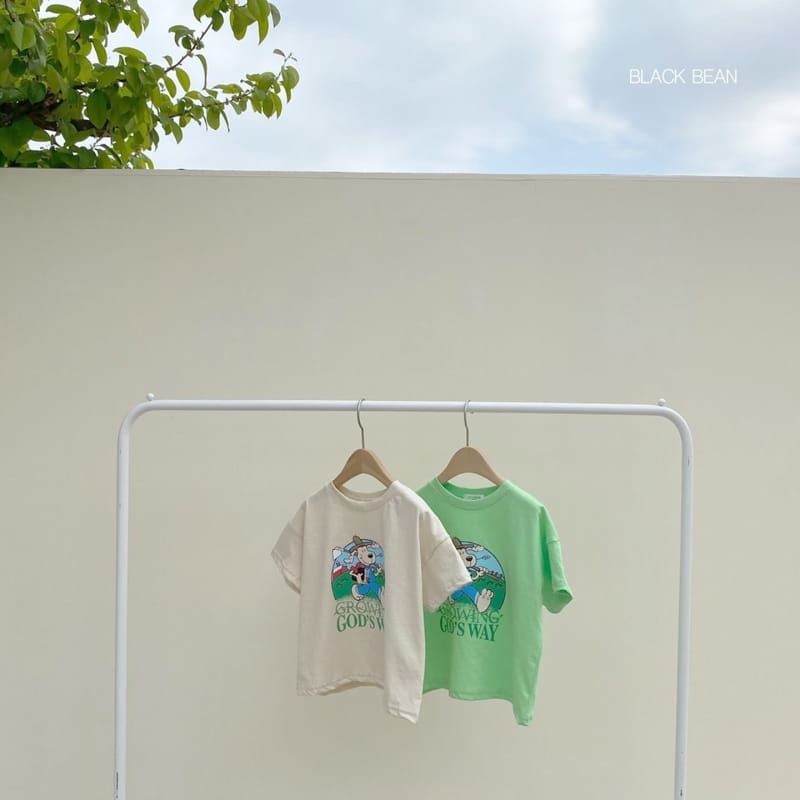 BLACK BEAN - Korean Children Fashion - #Kfashion4kids - Farmer Tee - 5