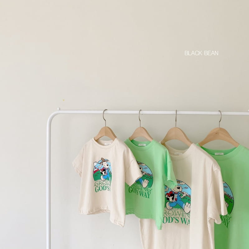 BLACK BEAN - Korean Children Fashion - #Kfashion4kids - Farmer Tee - 9