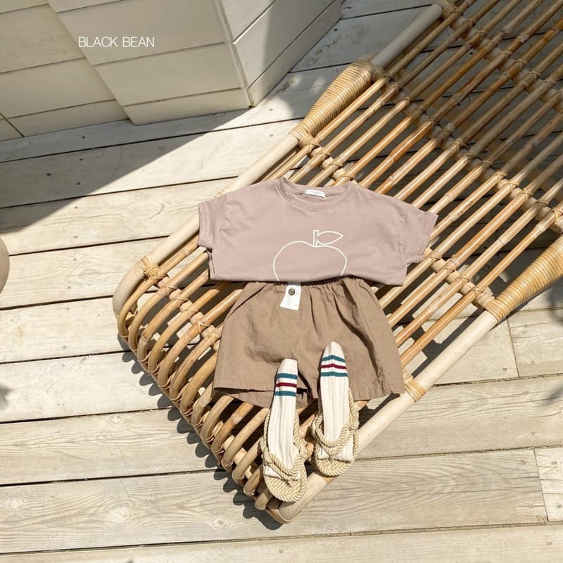 BLACK BEAN - Korean Children Fashion - #Kfashion4kids - Apple Tee - 10