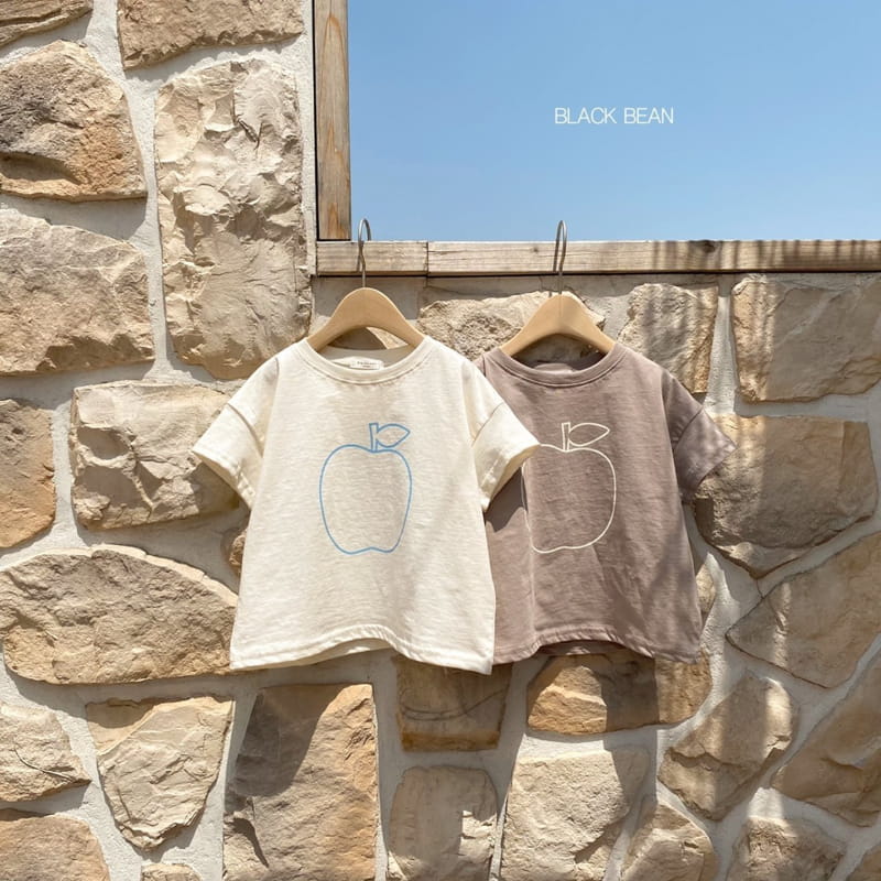 BLACK BEAN - Korean Children Fashion - #Kfashion4kids - Apple Tee - 2