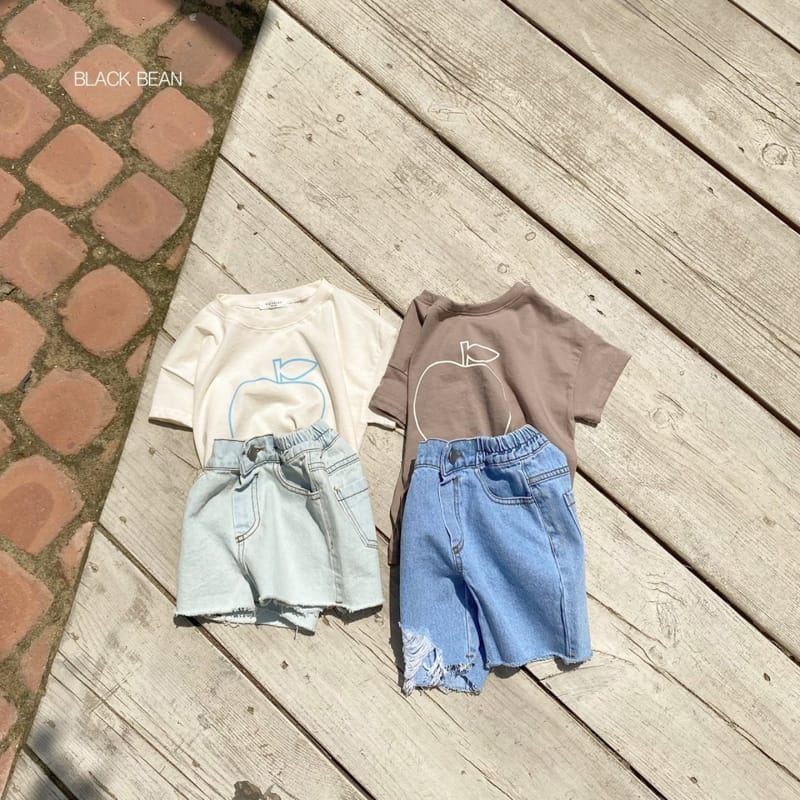 BLACK BEAN - Korean Children Fashion - #Kfashion4kids - Apple Tee - 3